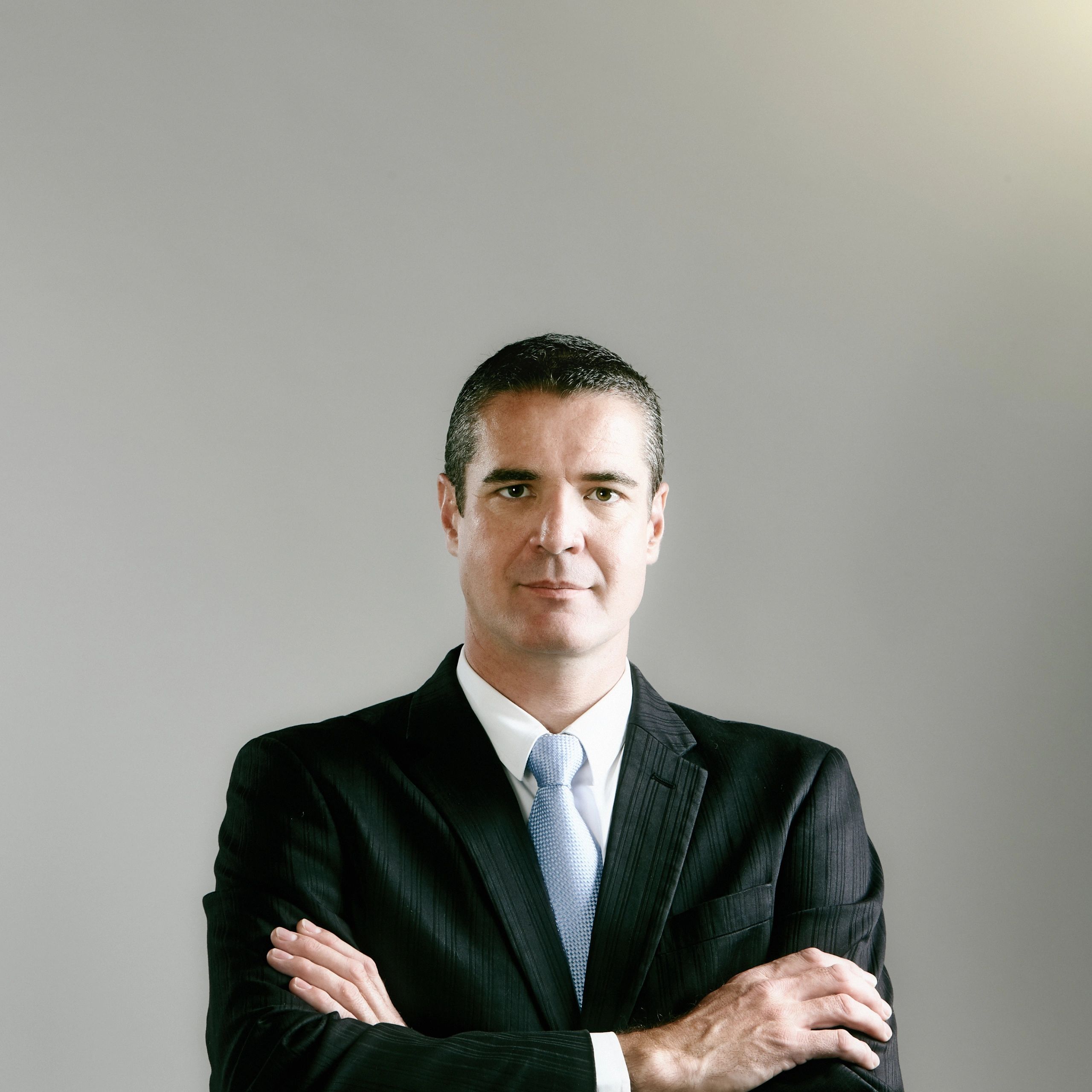 Confident client portrait