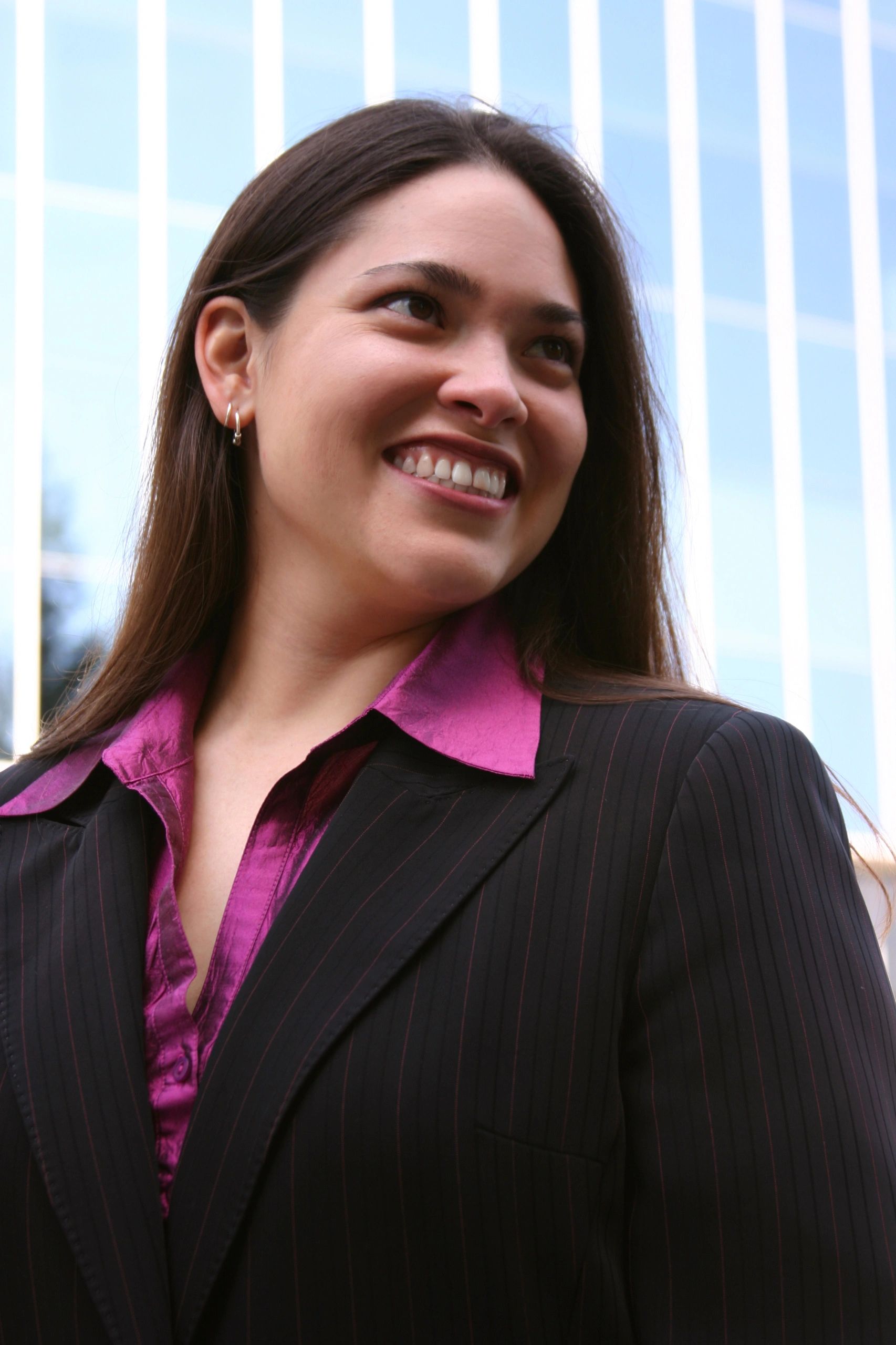 Portrait of client relations manager Elena Brooks